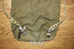 Original German Army Backpack Combat Soldier Pouch Rucksack Heer WW2 WWII Ritter