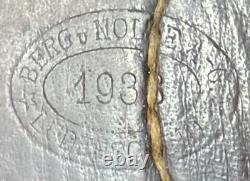 Original German WWII Heer Army EM/NCO 1938 Belt Pebbled Buckle Berg Nolte Ludens