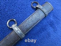 Original German Ww2 Army Dagger Scabbard