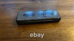 Original German Wwii Ww2 Army Wermacht Soldier John Lennon Eyeglasses Metal Case