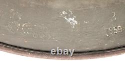 Original Named WWII German Army M35 ET62 Stahlhelm Helmet with Liner
