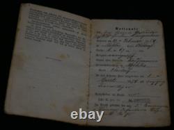 Original Pre-WWI 1874 German Imperial Army Soldiers ID LANGENHAN 11 Armee Korps