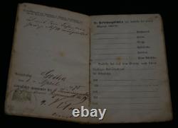 Original Pre-WWI 1874 German Imperial Army Soldiers ID LANGENHAN 11 Armee Korps