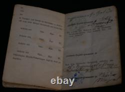 Original Pre-WWI 1874 German Imperial Army Soldiers ID LANGENHAN 11 Armee Korps