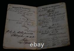 Original Pre-WWI 1874 German Imperial Army Soldiers ID LANGENHAN 11 Armee Korps