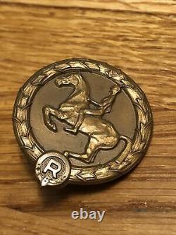 Original WW 2 German Horse Riding Badge, Original Military Award, Soldier, Army