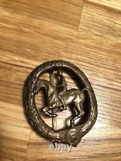 Original WW 2 German Horse Riding Badge, Original Military Award, Soldier, Army