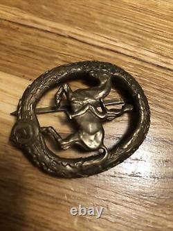 Original WW 2 German Horse Riding Badge, Original Military Award, Soldier, Army