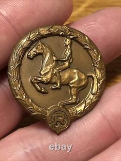 Original WW 2 German Horse Riding Badge, Original Military Award, Soldier, Army