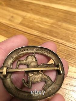 Original WW 2 German Horse Riding Badge, Original Military Award, Soldier, Army