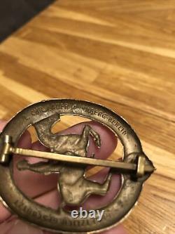 Original WW 2 German Horse Riding Badge, Original Military Award, Soldier, Army