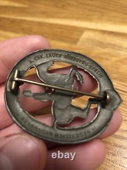 Original WW 2 German Horse Riding Badge, Original Military Award, Soldier, Army
