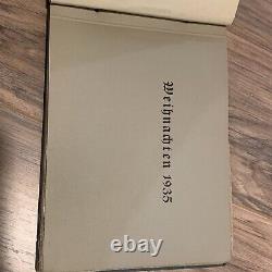 Original WW 2 German Unit Marked Empty Photo Album Soldier, Military Army