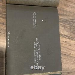 Original WW 2 German Unit Marked Empty Photo Album Soldier, Military Army