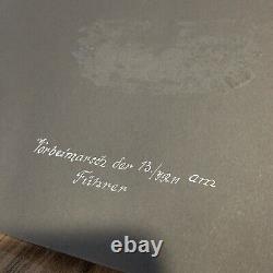 Original WW 2 German Unit Marked Empty Photo Album Soldier, Military Army