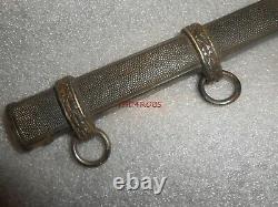Original WW II German Army Officers Dress Dagger Metal Scabbard