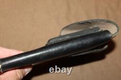 Original WW2 German Army Black Leather M1922 Browning Holster, Unmarked