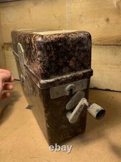 Original WW2 German Army Field Bakelite Telephone Box 1938