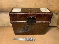 Original WW2 German Army Field Bakelite Telephone Box 1939
