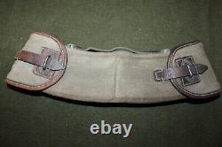 Original WW2 German Army MG Canvas Mag. Pouch withCarrying Handle 1938 d, Empty