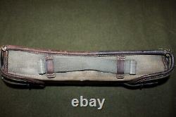 Original WW2 German Army MG Canvas Mag. Pouch withCarrying Handle 1938 d, Empty