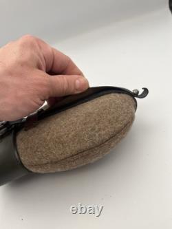 Original WW2 German Army Military Heer Unissued Canteen Mint Orange Field Gear