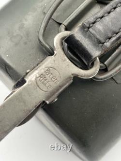 Original WW2 German Army Military Heer Unissued Canteen Mint Orange Field Gear