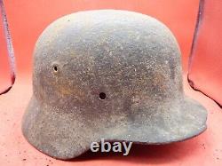 Original WW2 German Army Wehrmacht Relic Helmet Battlefield Relic
