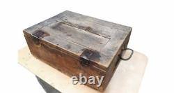 Original WW2 German Army Wooden Box, Ammo Crate, Bunker Version