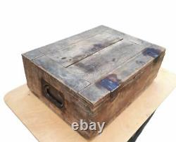 Original WW2 German Army Wooden Box, Ammo Crate, Bunker Version