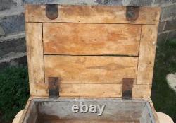 Original WW2 German Army Wooden Box, Ammo Crate, Bunker Version