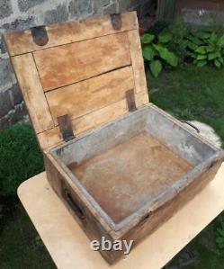 Original WW2 German Army Wooden Box, Ammo Crate, Bunker Version
