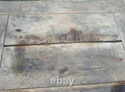 Original WW2 German Army Wooden Box, Ammo Crate, Bunker Version