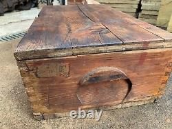 Original WW2 German Army Wooden Box K. 18