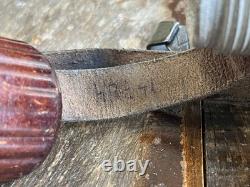 Original WW2 German HRE Tropical Coconut Canteen With Early WWII Army Aluminum Cup