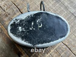 Original WW2 German HRE Tropical Coconut Canteen With Early WWII Army Aluminum Cup