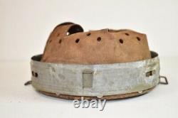 Original WW2 German Helmet Liner Steel/Zinc Mid War M40 M42 Dated 1942 64/57