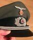 Original Ww2 German Officers Visor Hat