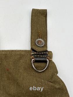 Original WW2 German army Bread Bag Pouch Marked Dated Belt Y-straps A-frame Kit