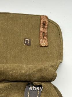 Original WW2 German army Bread Bag Pouch Marked Dated Belt Y-straps A-frame Kit