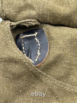 Original WW2 German army Bread Bag Pouch Marked Dated Belt Y-straps A-frame Kit