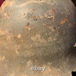 Original WW2 Normandy Relic German Army Wehrmacht Helmet #4