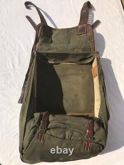 Original WW2 Old German Army Military Backpack Signalman Radiotelegraph Operator
