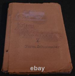 Original WWI German Imperial Army Soldier Photo Album Tank Cambrai RARE