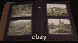 Original WWI German Imperial Army Soldier Photo Album Tank Cambrai RARE