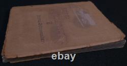 Original WWI German Imperial Army Soldier Photo Album Tank Cambrai RARE