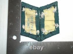 Original WWII German Army Combat Engineer Enlisted Collar Tabs-DRGM 1477996 Stam