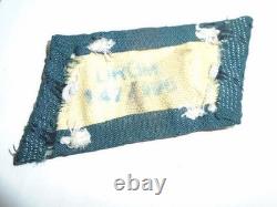 Original WWII German Army Combat Engineer Enlisted Collar Tabs-DRGM 1477996 Stam