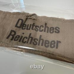 Original WWII German Army Heer Armband Early 1933-34 Original Repaired Me
