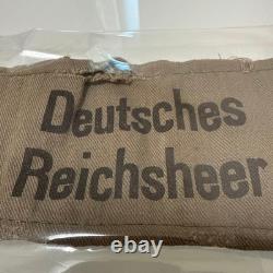Original WWII German Army Heer Armband Early 1933-34 Original Repaired Me
